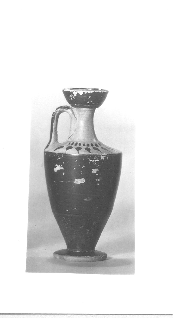 lekythos di Sappho and Diosphos painter (officina) - produzione attica (primo quarto V sec. a.C)