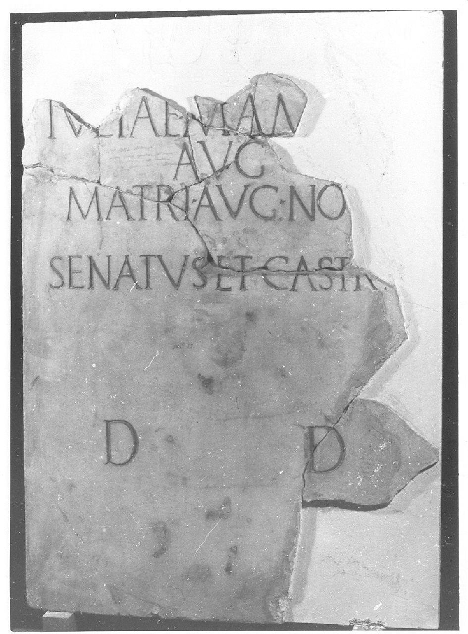 lastra (non determinabile)