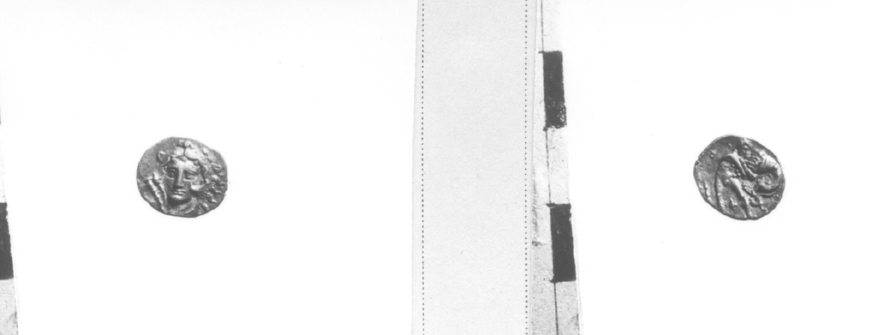 moneta, obolo (seconda metà IV sec. a. C)