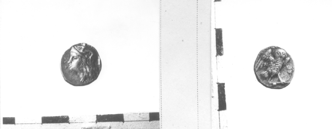 moneta, dramma (fine/ inizio IV-III sec. a.C)