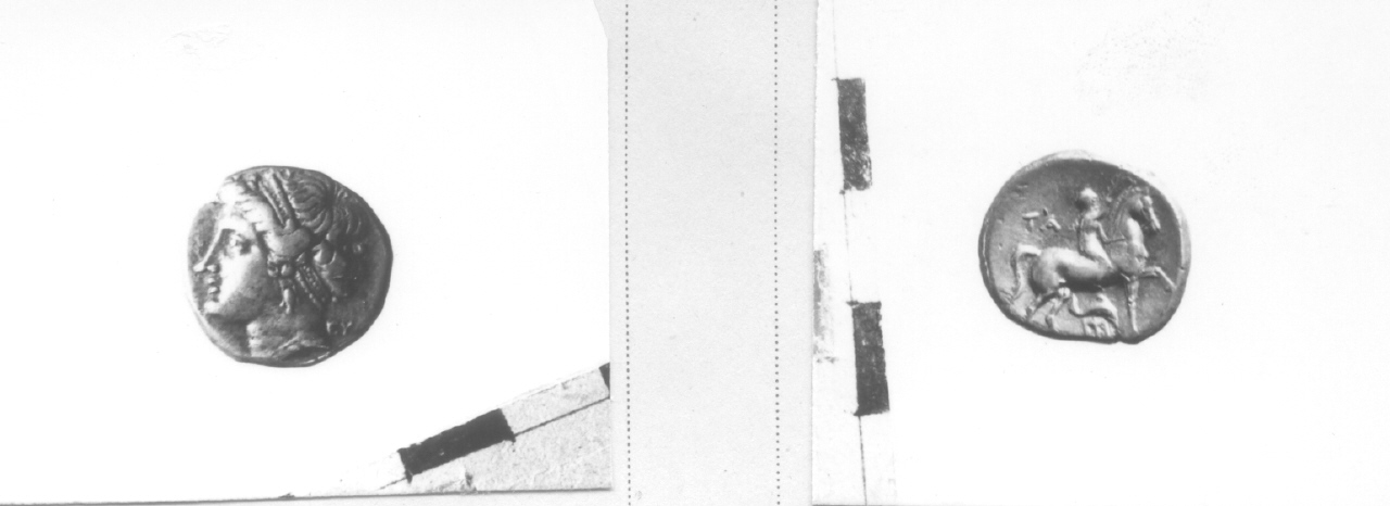 moneta, didramma (fine IV sec. a.C)