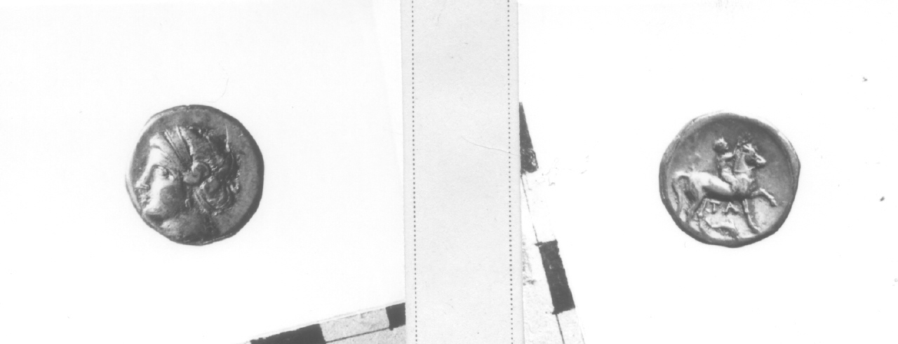 moneta, didramma (fine IV sec. a.C)