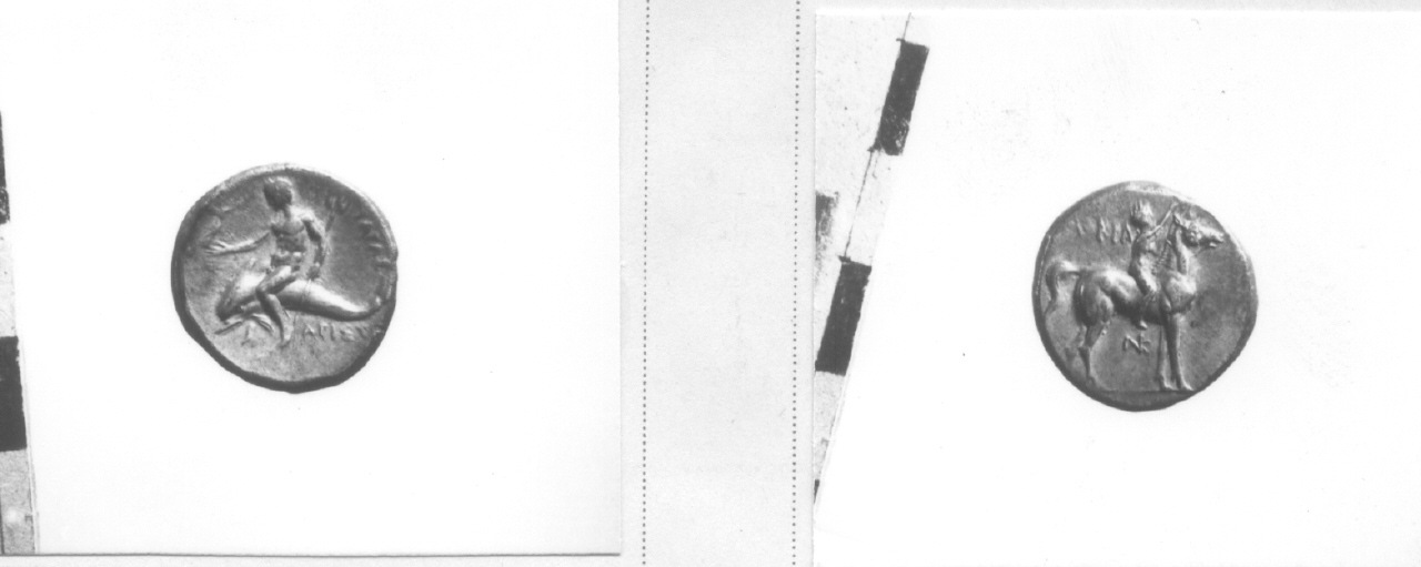 moneta, didramma (prima metà III sec. a.C)