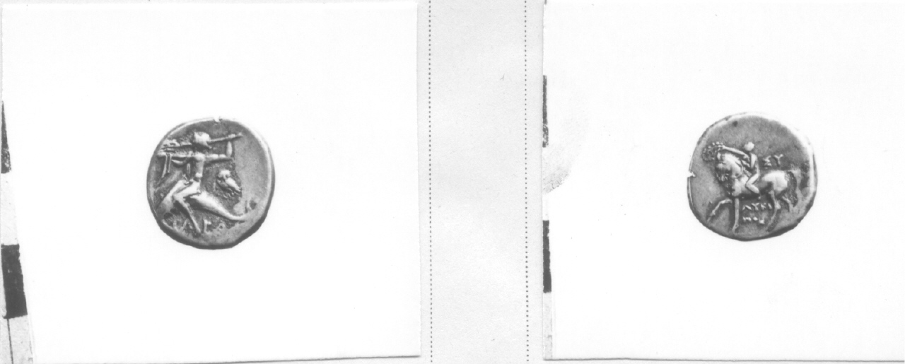 moneta, didramma (III sec. a.C)