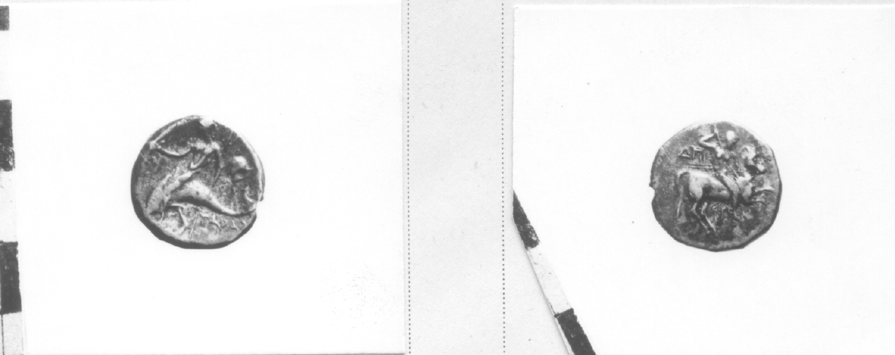 moneta, didramma (III sec. a.C)