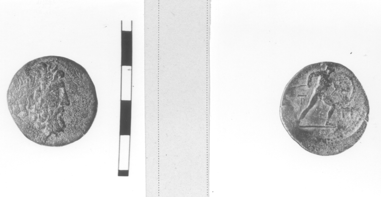 Testa di Zeus (moneta, pentoncia) (ultimo quarto III sec. a.C)
