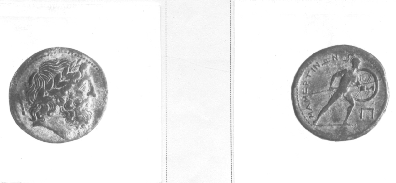 Testa di Giove (moneta, pentonkion) (ultimo quarto III sec. a.C)