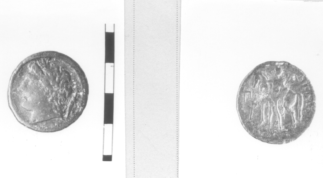 Testa di Ares (moneta, pentoncia) (ultimo quarto III sec. a.C)