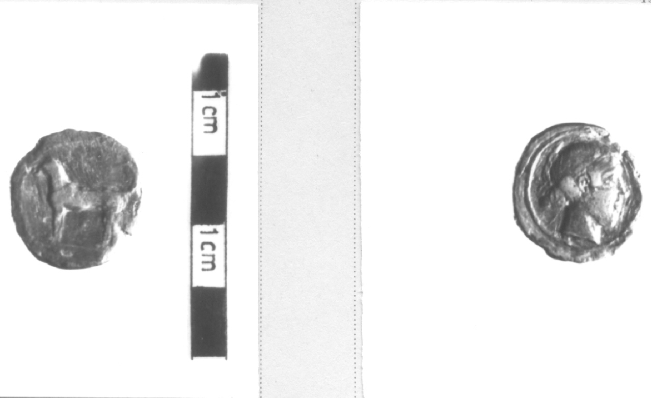 moneta, didramma (V sec. a.C)