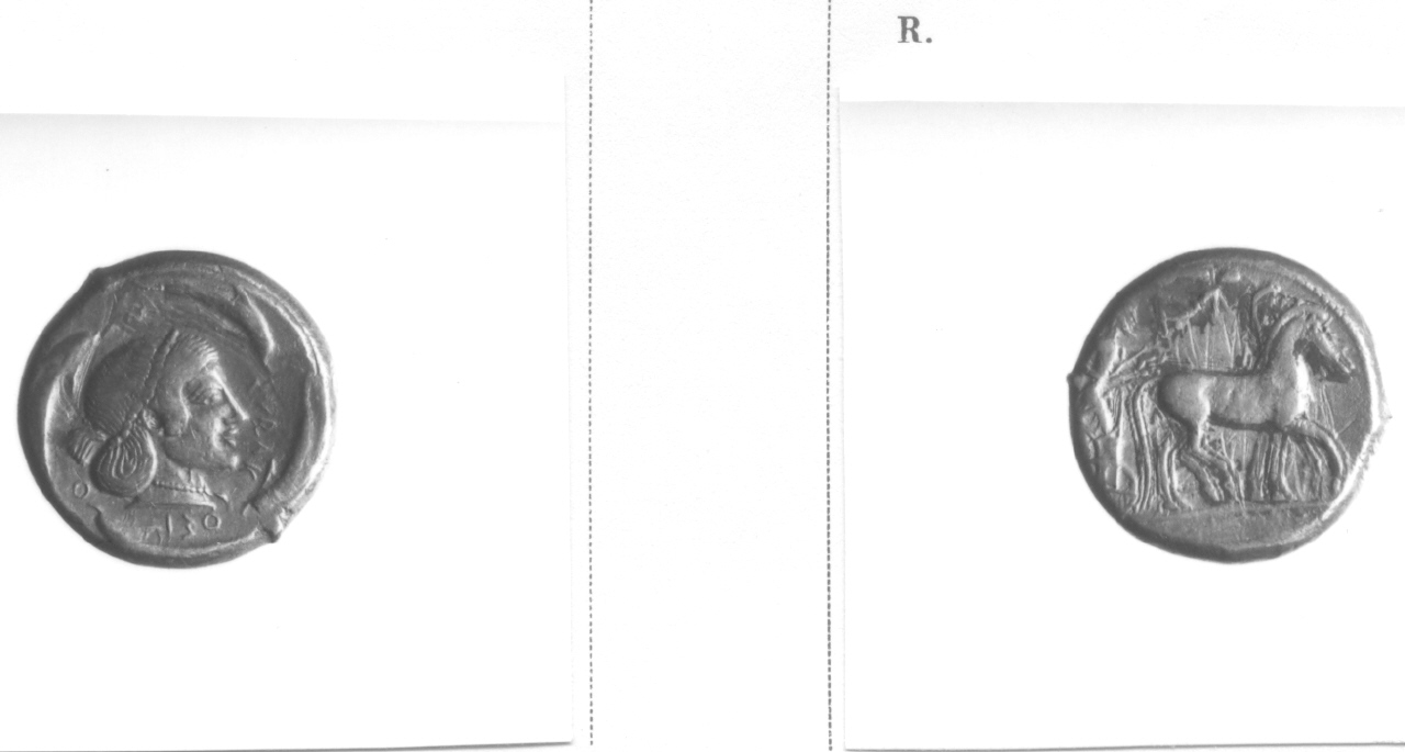 moneta, tetradramma (prima metà V sec. a.C)