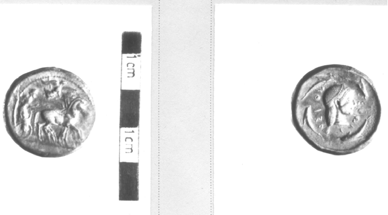 moneta, tetradramma (prima metà V sec. a.C)