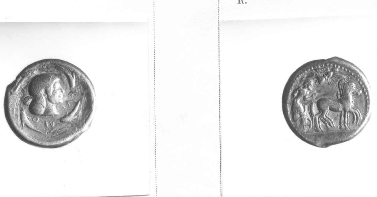 moneta, tetradramma (prima metà V sec. a.C)