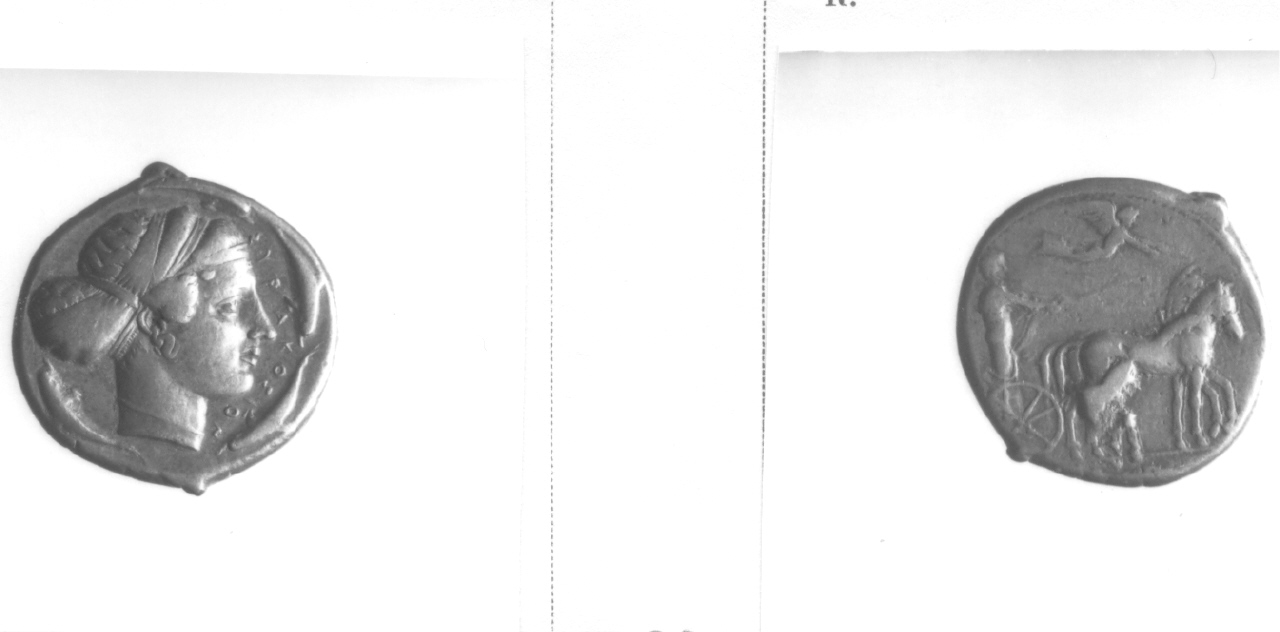 moneta, tetradramma (terzo quarto V sec. a.C)