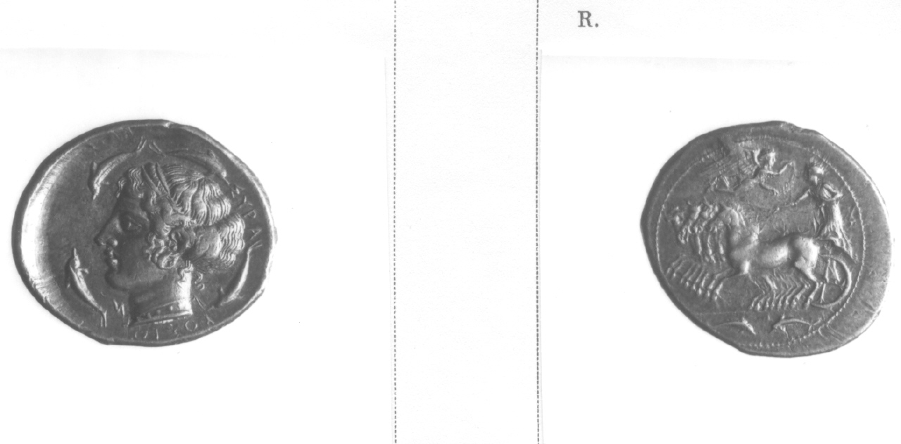 moneta, tetradramma (seconda metà V sec. a.C)