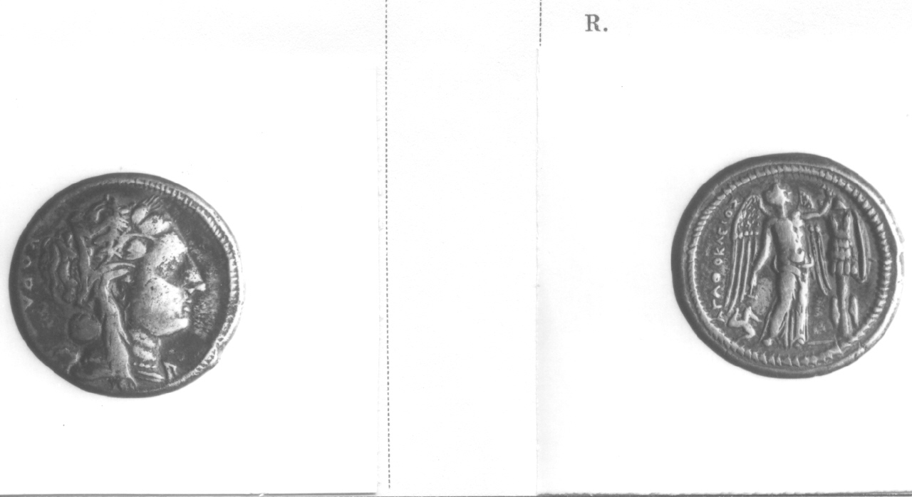 moneta, tetradramma (fine IV sec. a.C)