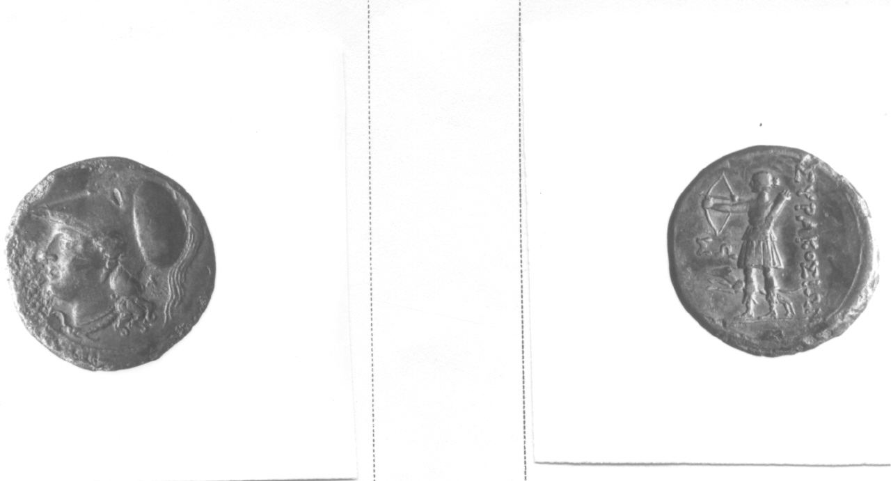 moneta, 12 litre (ultimo quarto III sec. a.C)