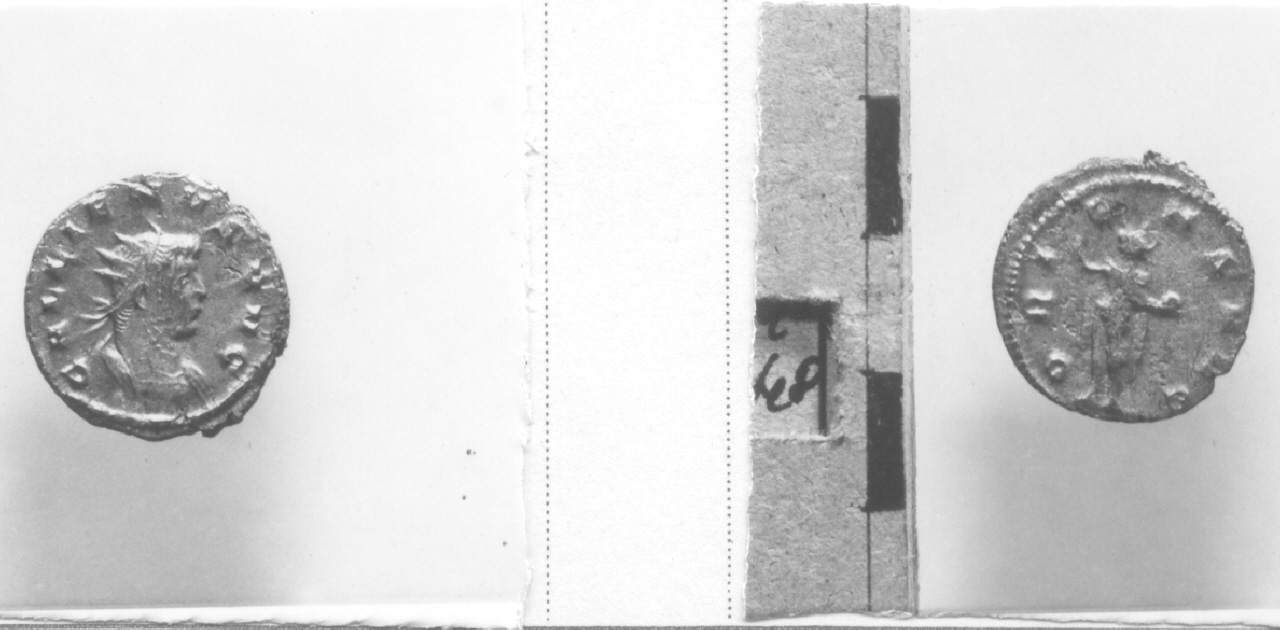 Busto radiato / Sole (moneta, antoniniano) (III sec. d.C)