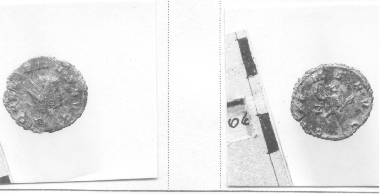 Testa radiata / Sole (moneta, antoniniano) (III sec. d.C)