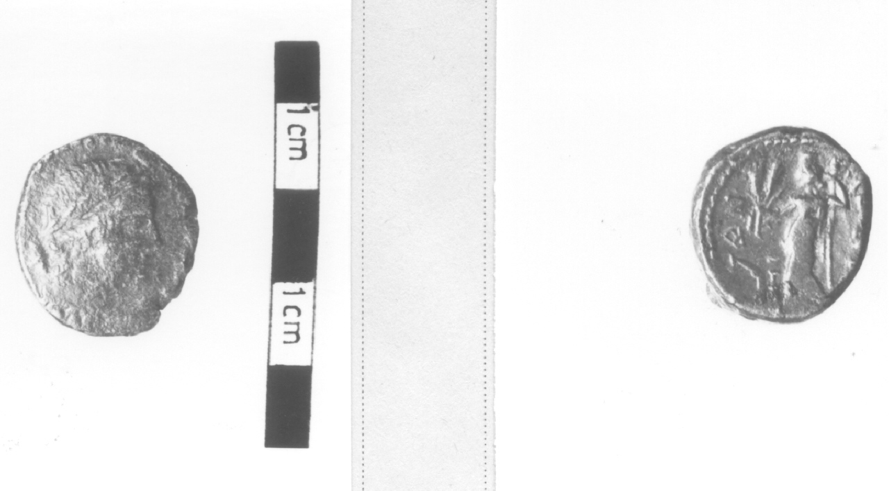 Testa di Apollo / Demetra stante a sinistra (moneta, nominale incerto) (III sec. a.C)