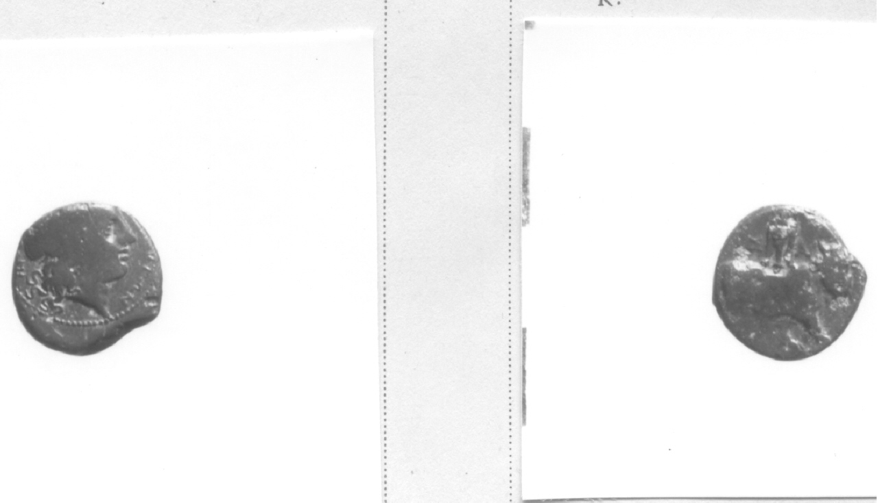 Testa di Apollo / Toro (moneta, hemilitra) (IV-III sec. a.C)