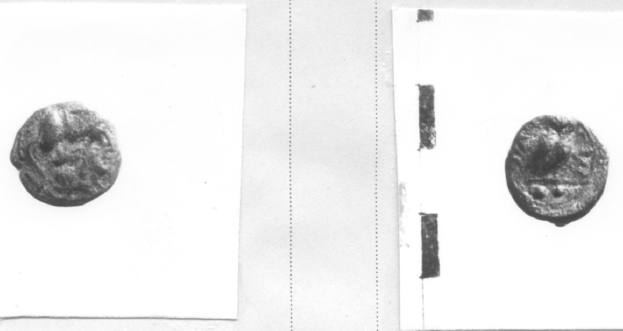 Testa di Pallade / Civetta (moneta, sestante) (III sec. a.C)