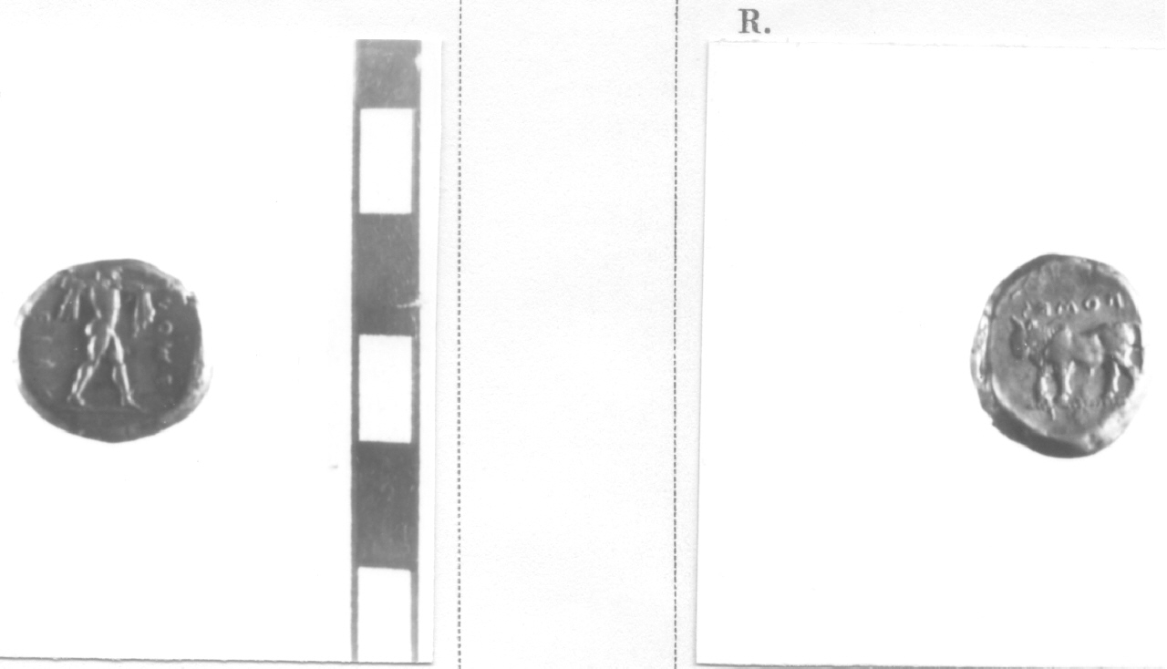 moneta, statere (V sec. a.C)