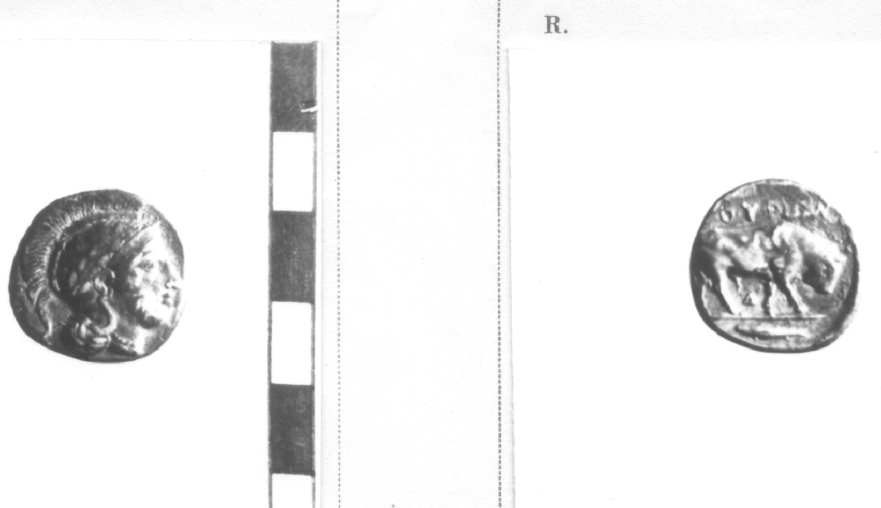 moneta, didramma (V sec. a.C)