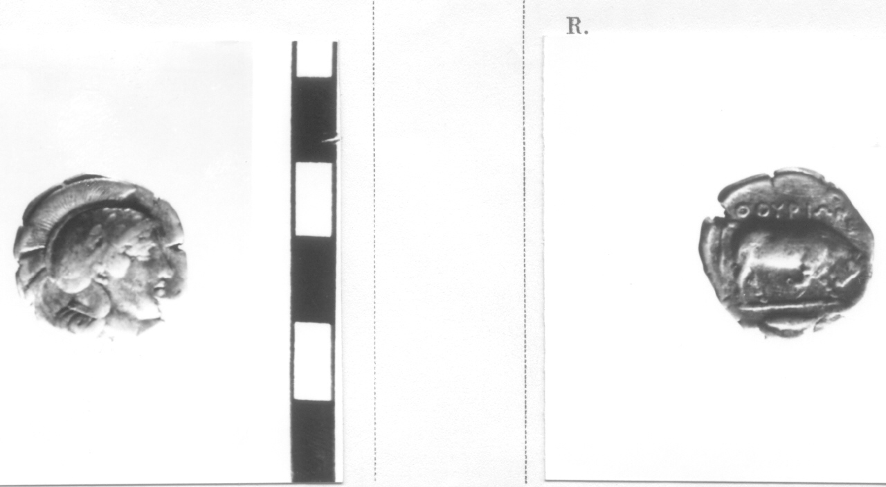 moneta, didramma (V sec. a.C)
