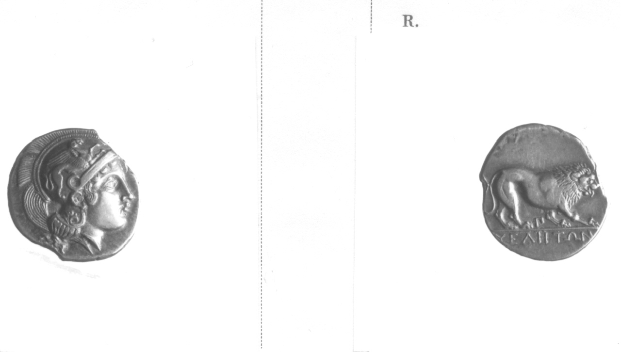 moneta, didramma (sec. IV a.C)