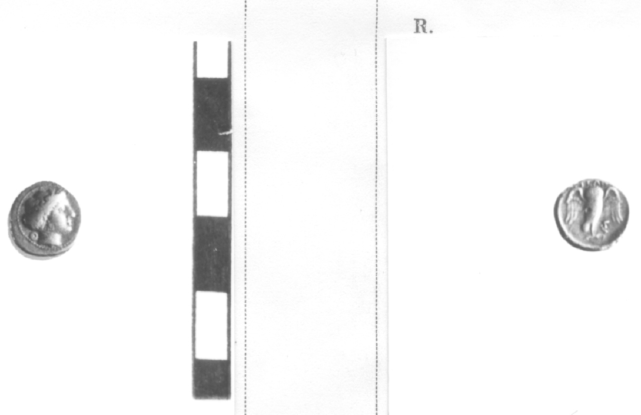 moneta, diobolo (sec. IV a.C)