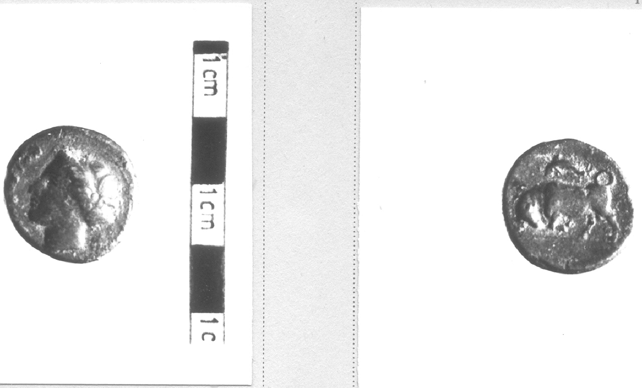 moneta, nominale incerto (IV sec. a.C)