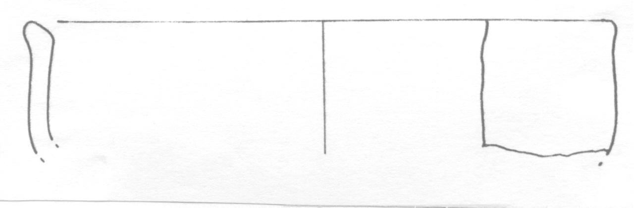 tazza carenata - Facies Terramara (Età del Bronzo Antico - Medio)