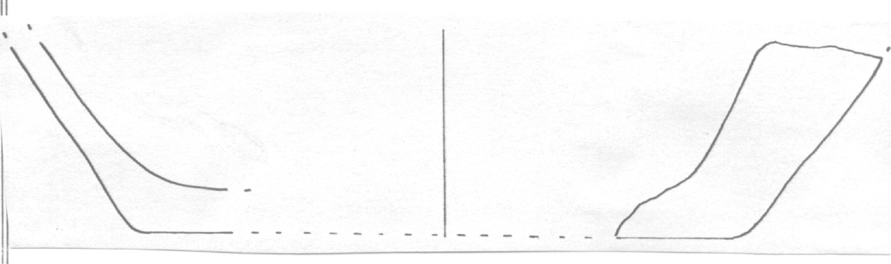fondo di vaso - Facies Terramara (Età del Bronzo medio)