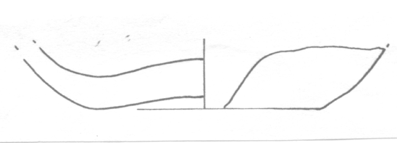 fondo di vaso - Facies Terramara (Età del Bronzo Antico - Medio)
