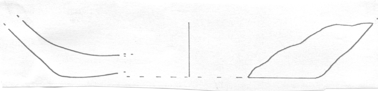 fondo di vaso - Facies Terramara (Età del Bronzo medio)