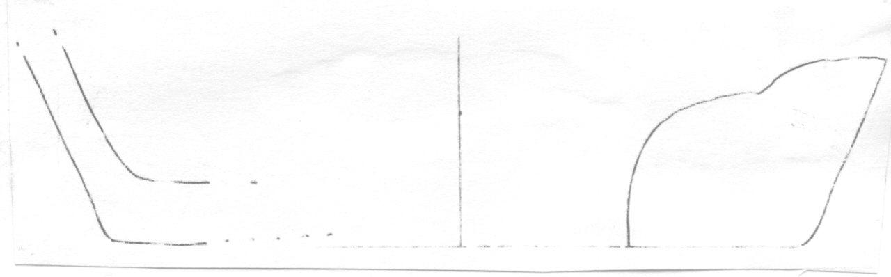 fondo di vaso - Facies Terramara (Età del Bronzo medio)