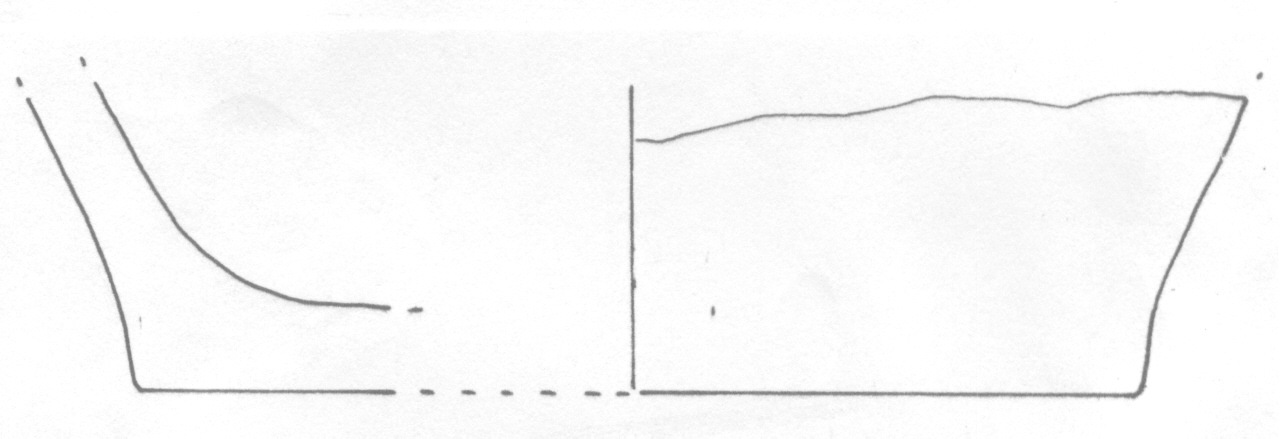 fondo di vaso - Facies Terramara (Età del Bronzo medio)