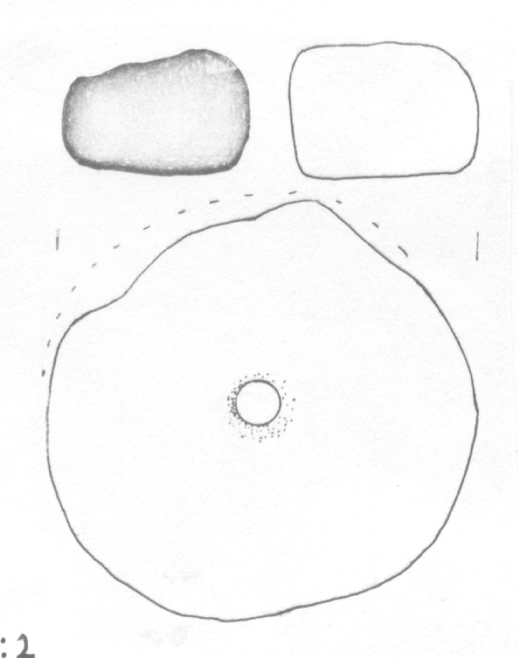 peso da telaio - Facies Terramara (Età del Bronzo Antico - Medio)