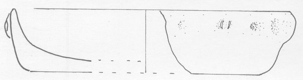 ciotola - Facies Terramara (Età del Bronzo medio)