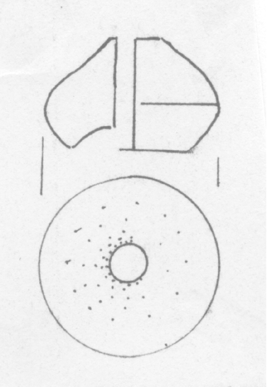 fusaiola - Facies Terramara (Età del Bronzo medio)