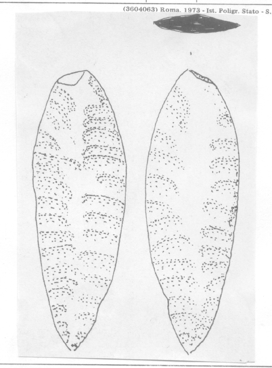 pugnale - Facies Terramaricola (Età del Bronzo antico)
