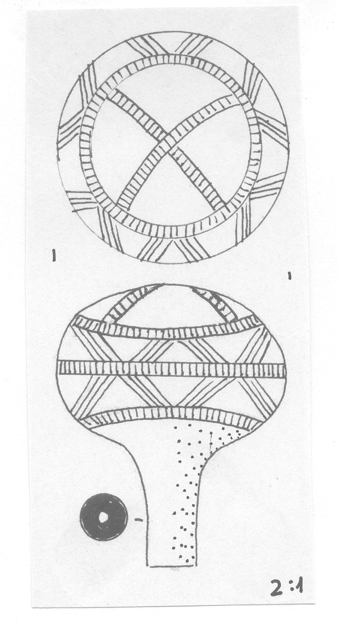 ago/ capocchia - Facies Terramara (Età del Bronzo recente)