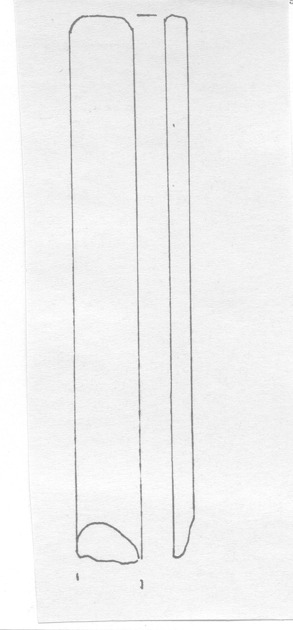 scalpello - Facies Terramara (Età del Bronzo finale)