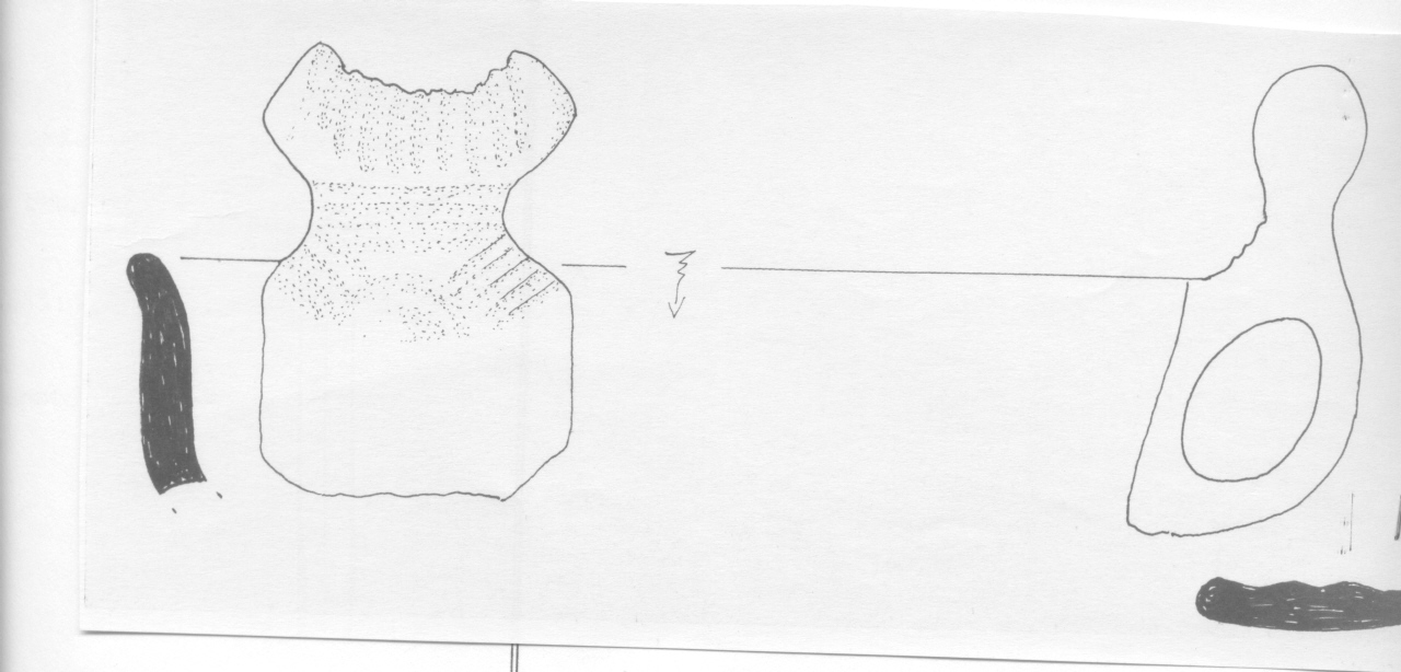 tazza - Facies Terramara (Età del bronzo)