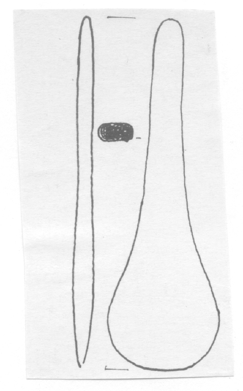 spatola - Facies Terramara (Età del bronzo)