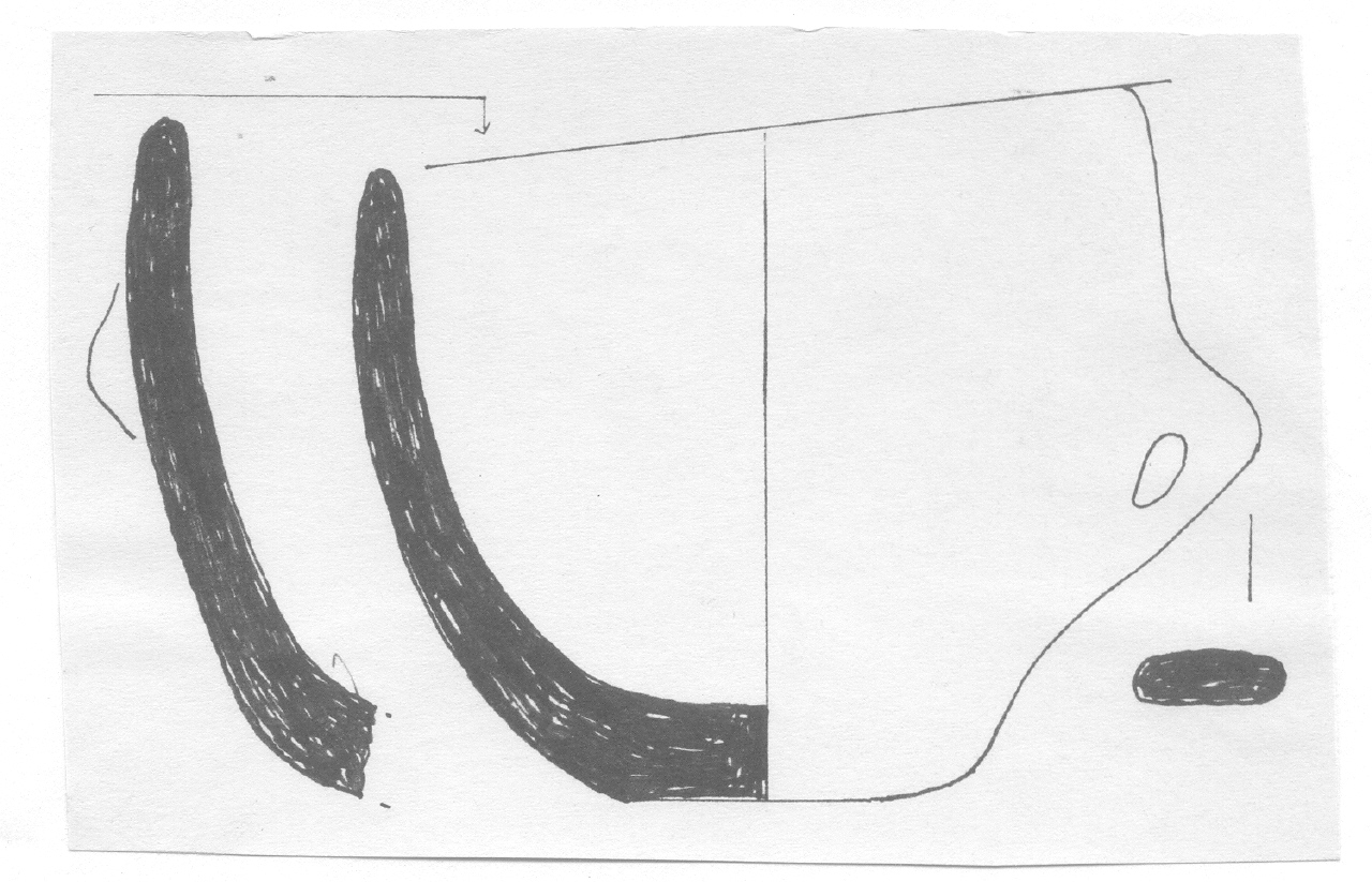 bicchiere - Facies Terramara (Età del bronzo)