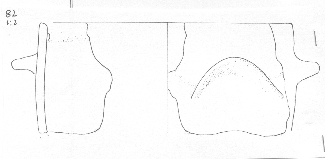vaso - Facies Terramara (Età del bronzo)