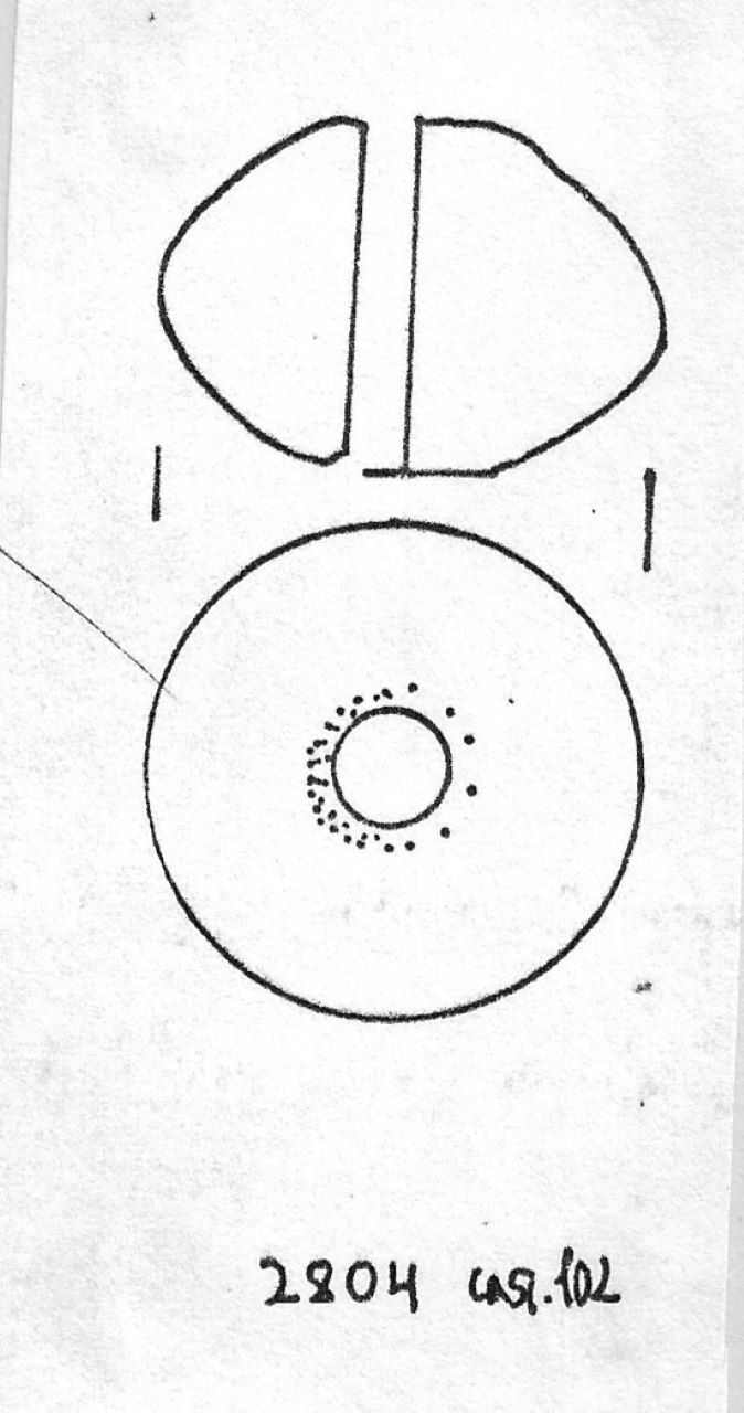 fuseruola/ biconica - Facies Terramaricola (Tardo Minoico II)