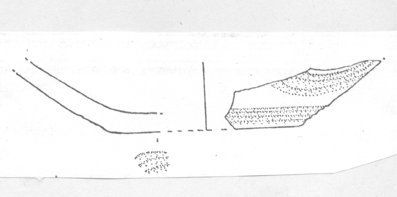 scodella/ fondo - Facies Terramara (Età del bronzo)