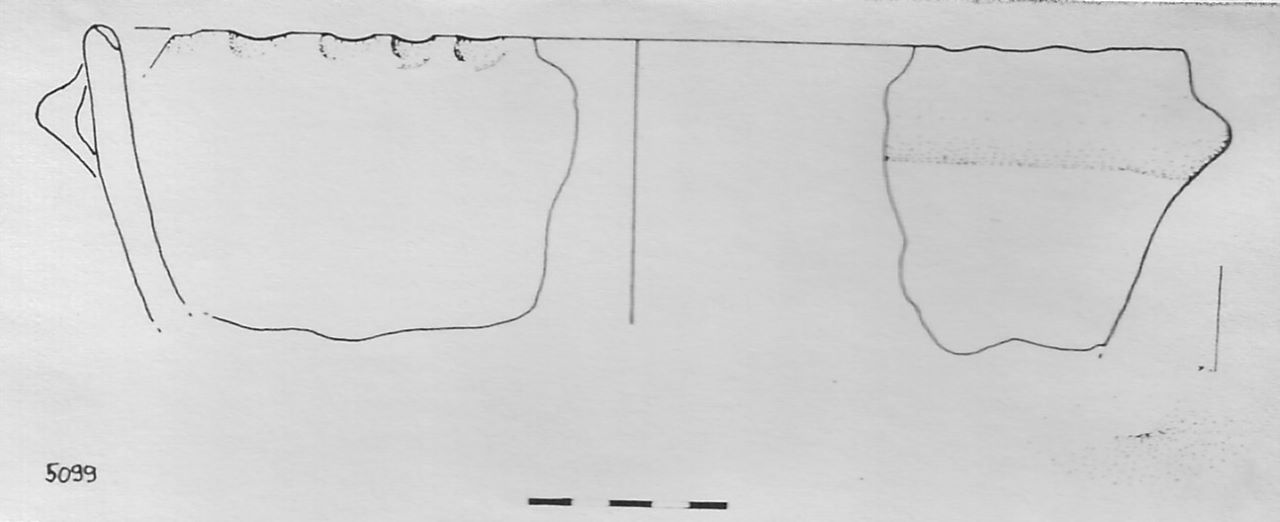 scodella/ tronco-ovoidale - Facies Terramaricola (Tardo Minoico II)